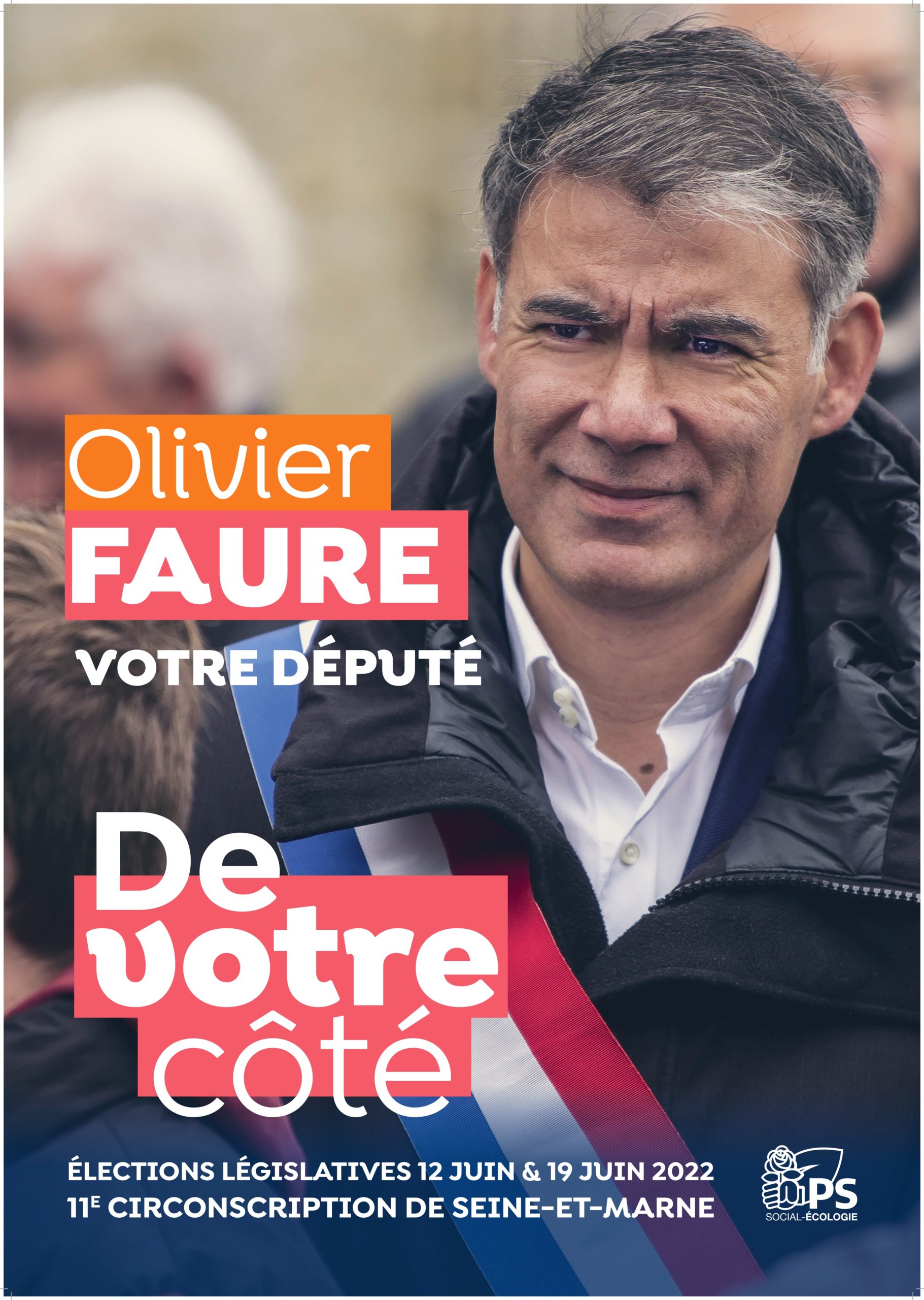 Candidat aux élections législatives Olivier Faure